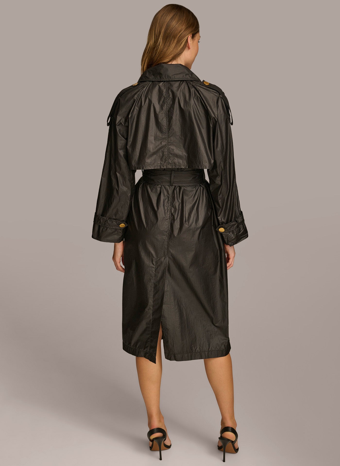 (image for) STUNNING BELTED LIGHT WEIGHT TRENCH